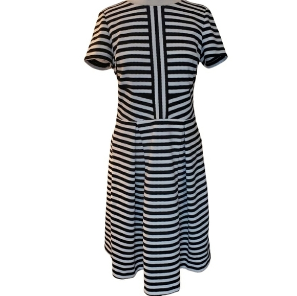 𝅺London Times Striped Dress - Picture 1 of 7